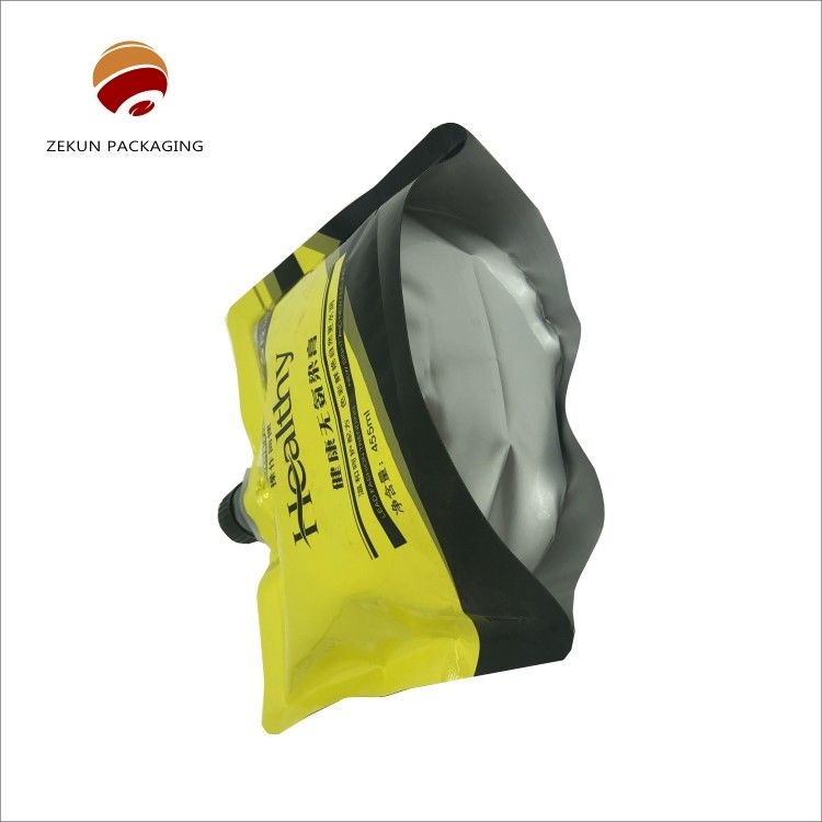 Напечатанный на заказ цветный барьер пищевого качества фруктовый сок Doypack с роткой