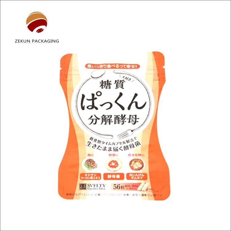 Настраиваемый пакет упаковки продуктов питания BOPP / Kraft Paper / PE с настраиваемым размером и толщиной
