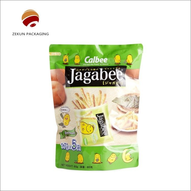 Настраиваемый пакет упаковки продуктов питания BOPP / Kraft Paper / PE с настраиваемым размером и толщиной