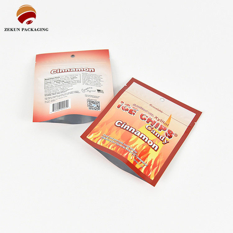 ISO/SGS Matt Shiny Finish Ziplock Food Packaging Bag Cmyk Цветовая палитра