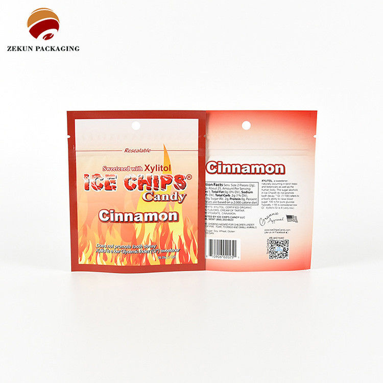 ISO/SGS Matt Shiny Finish Ziplock Food Packaging Bag Cmyk Цветовая палитра
